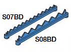 Leitungsführungsklemme S08BD blau 